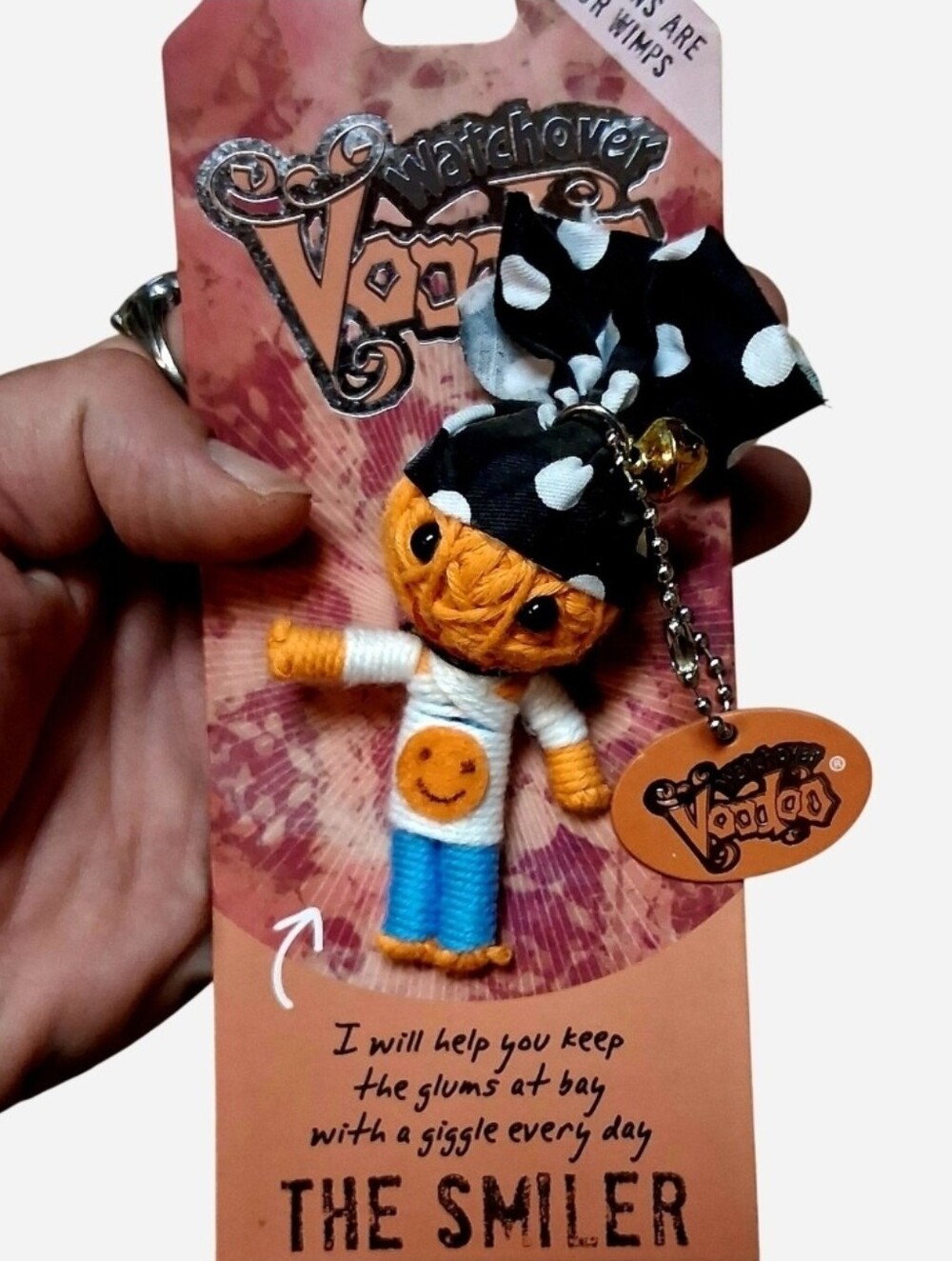 Voodoo The Smiler Keychain Collectible NEW